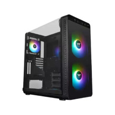 Thermaltake View 37 ARGB Edition L-Type Transparent Side Window Mid Tower Black casing Thermaltake View 37 ARGB Edition L-Type Transparent Side Window Mid Tower Black casing